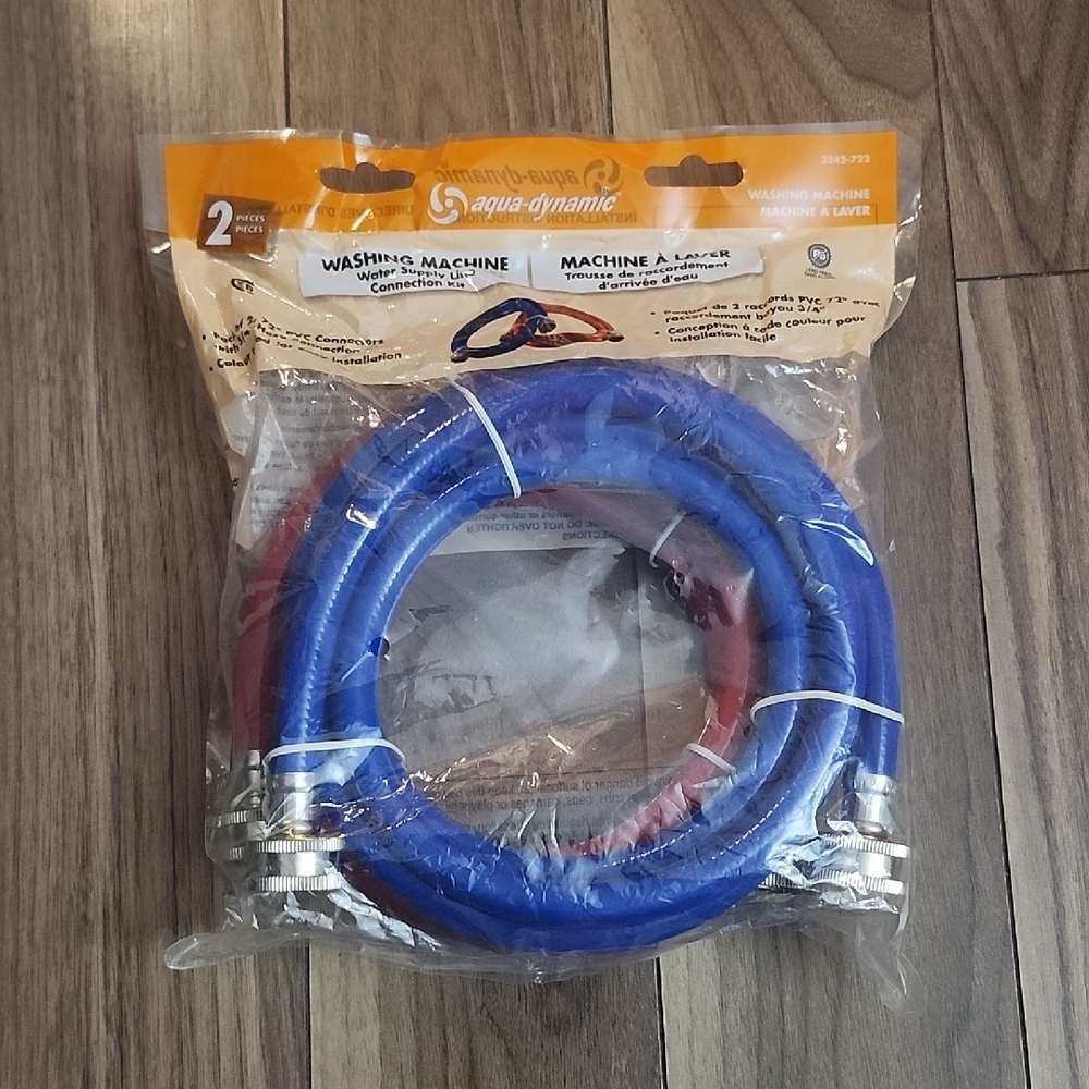 $2 Add-on, Washing Machine Hose Set, Water Supply Line Connection Kit